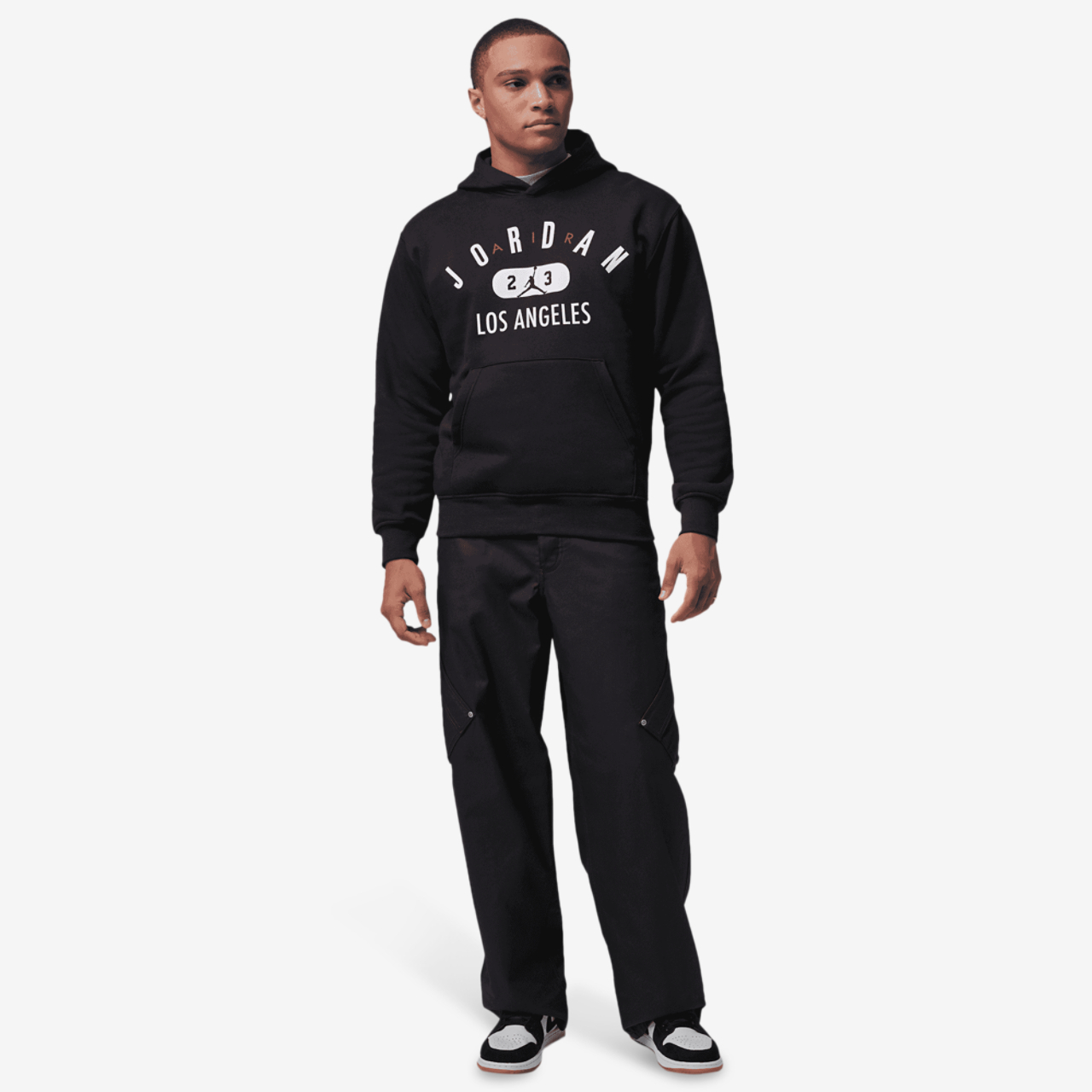 Jordan Los Angeles City Fleece Pullover Image 6 of 6. Tap to open photo gallery.