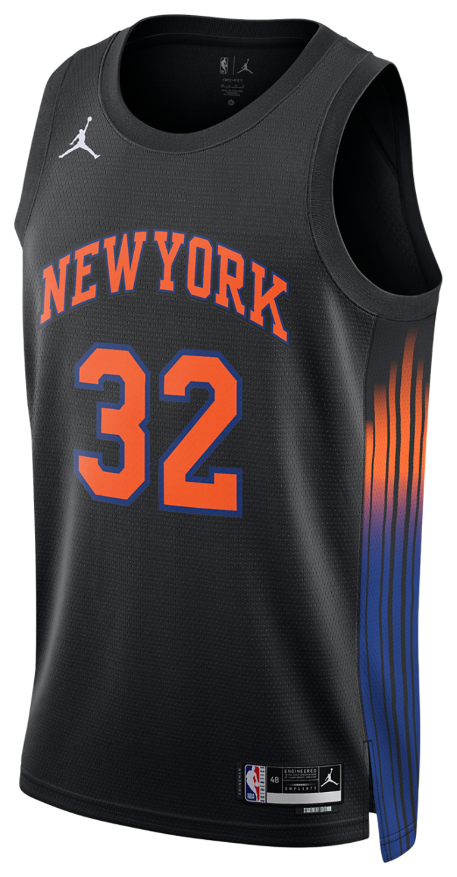 Nike Knicks Dri-FIT STM 25 Swingman Jersey Image 1 of 2. Tap to open photo gallery.