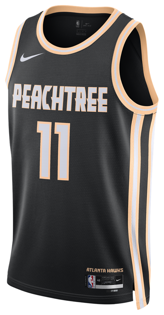 Nike Hawks Dri-FIT Swingman City Edition Jersey Image 1 of 2. Tap to open photo gallery.