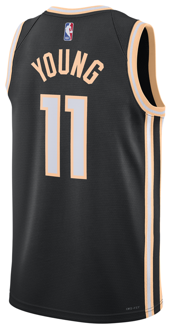 Nike Hawks Dri-FIT Swingman City Edition Jersey Image 2 of 2. Tap to open photo gallery.