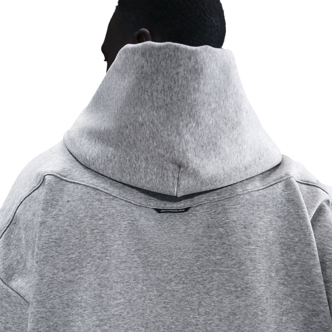 Nike Standard Issue Brushed Pullover Hoodie Image 2 of 3. Tap to open photo gallery.