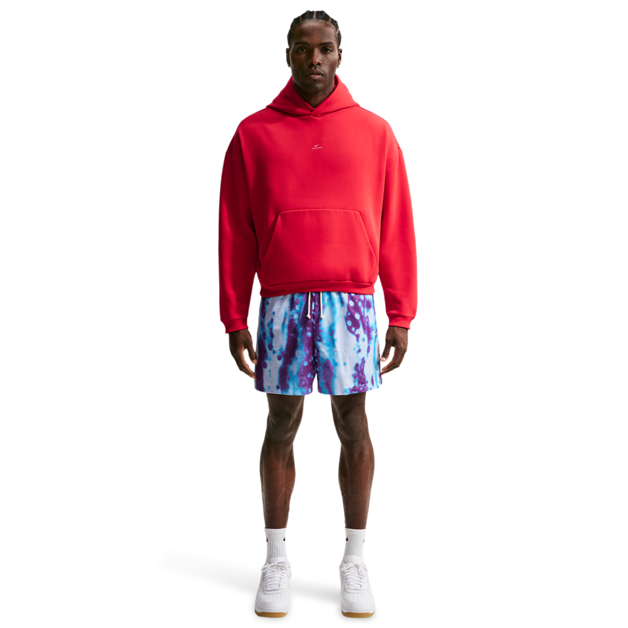 Nike Standard Issue Brushed Pullover Hoodie Image 3 of 4. Tap to open photo gallery.