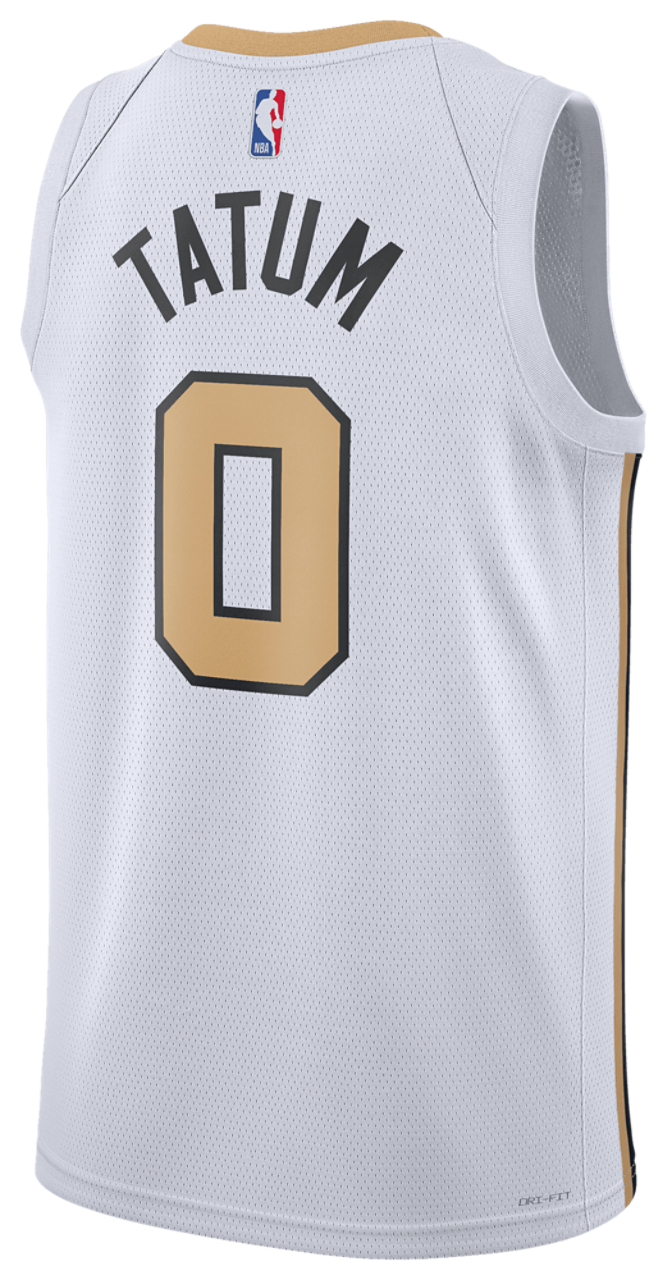 Nike Celtics Dri-FIT Swingman City Edition Jersey Image 1 of 2. Tap to open photo gallery.