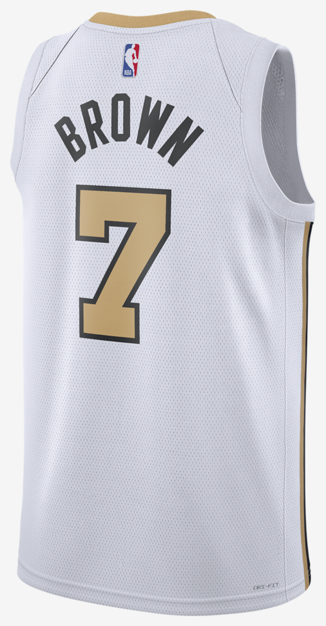 Nike Celtics Dri-FIT Swingman City Edition Jersey Image 2 of 2. Tap to open photo gallery.