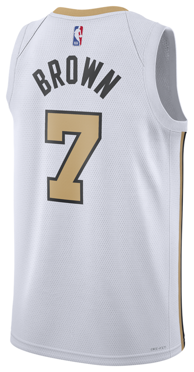 Nike Celtics Dri-FIT Swingman City Edition Jersey Image 2 of 2. Tap to open photo gallery.