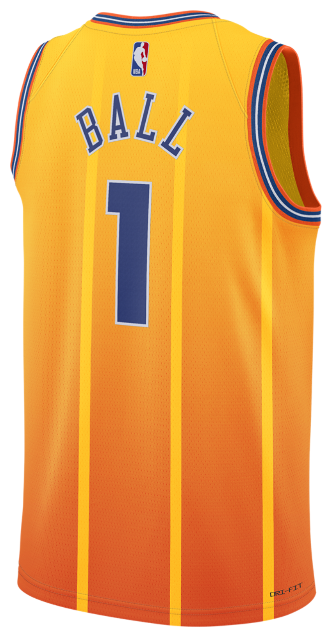 Nike Hornets Dri-FIT Swingman City Edition Jersey Image 2 of 2. Tap to open photo gallery.