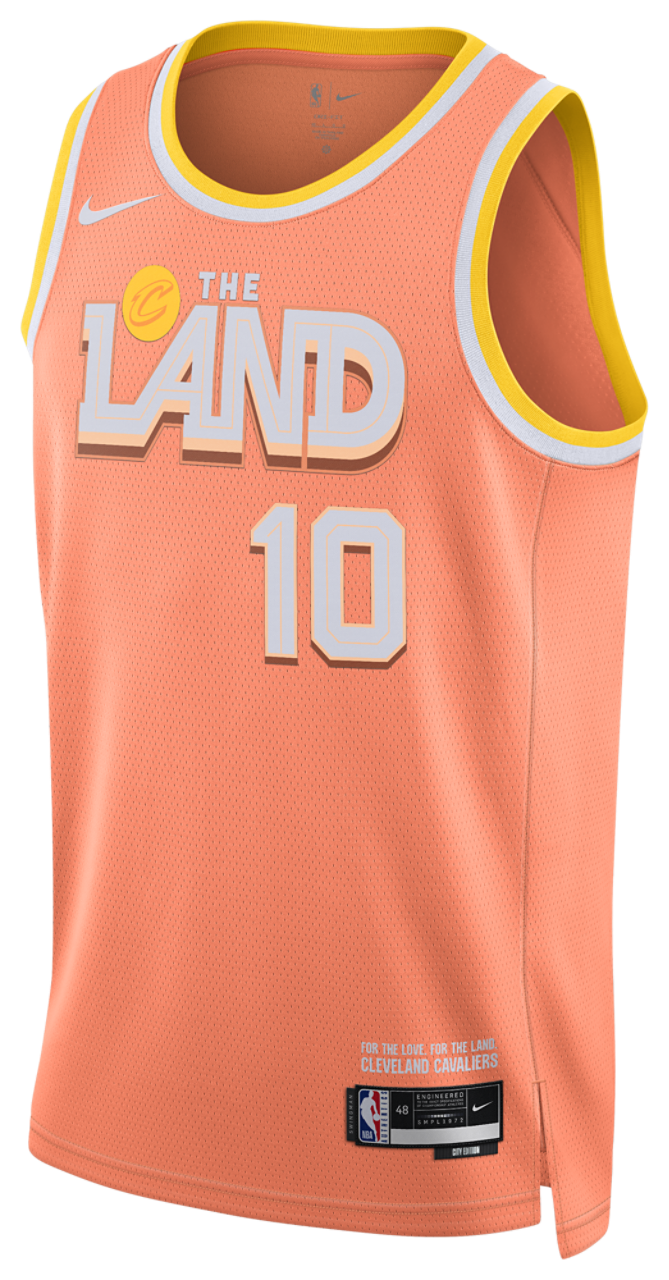 Nike Cavaliers Dri-FIT Swingman City Edition Jersey Image 1 of 2. Tap to open photo gallery.