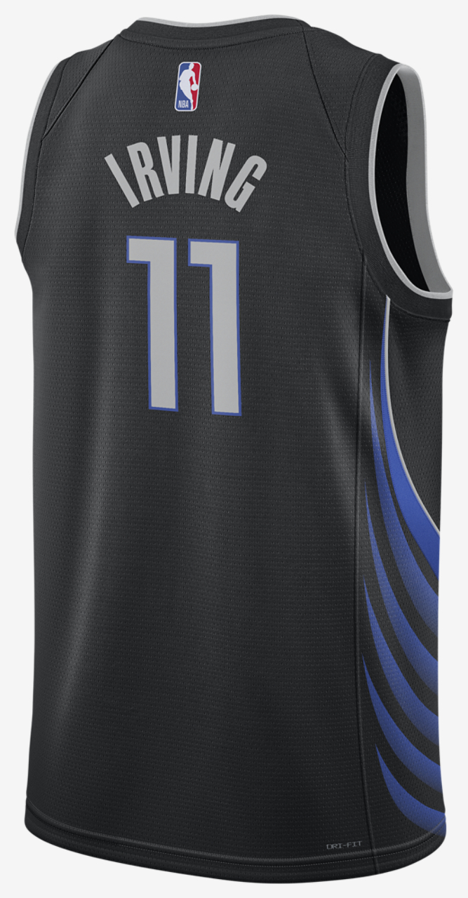 Nike Mavericks Dri-FIT Swingman City Edition Jersey Image 2 of 2. Tap to open photo gallery.