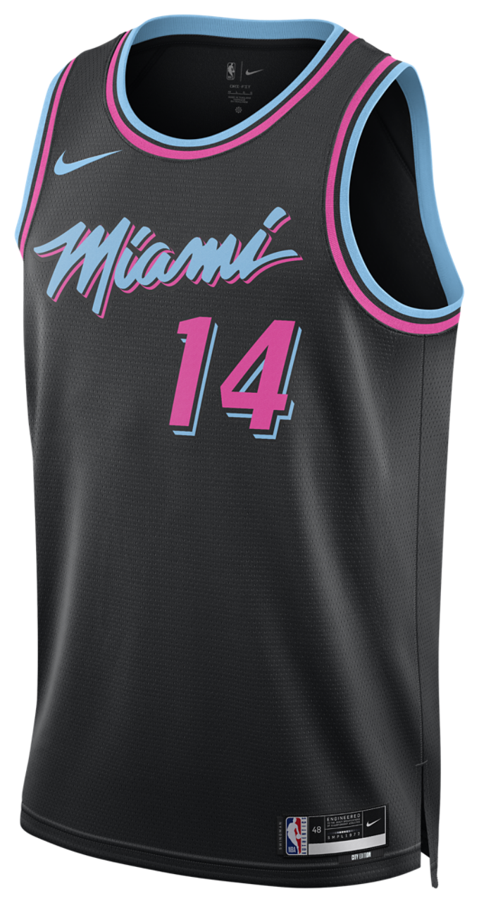 Nike Heat Dri-FIT Swingman City Edition Jersey Image 1 of 2. Tap to open photo gallery.