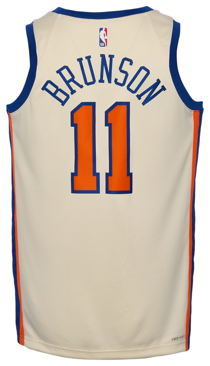 Nike Knicks Dri-FIT Swingman City Edition Jersey Image 1 of 2. Tap to open photo gallery.