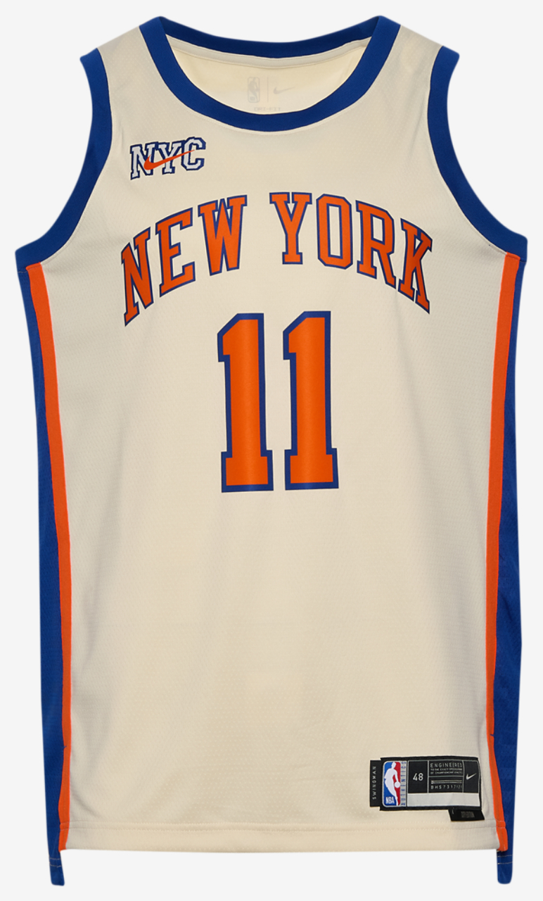 Nike Knicks Dri-FIT Swingman City Edition Jersey Image 2 of 2. Tap to open photo gallery.