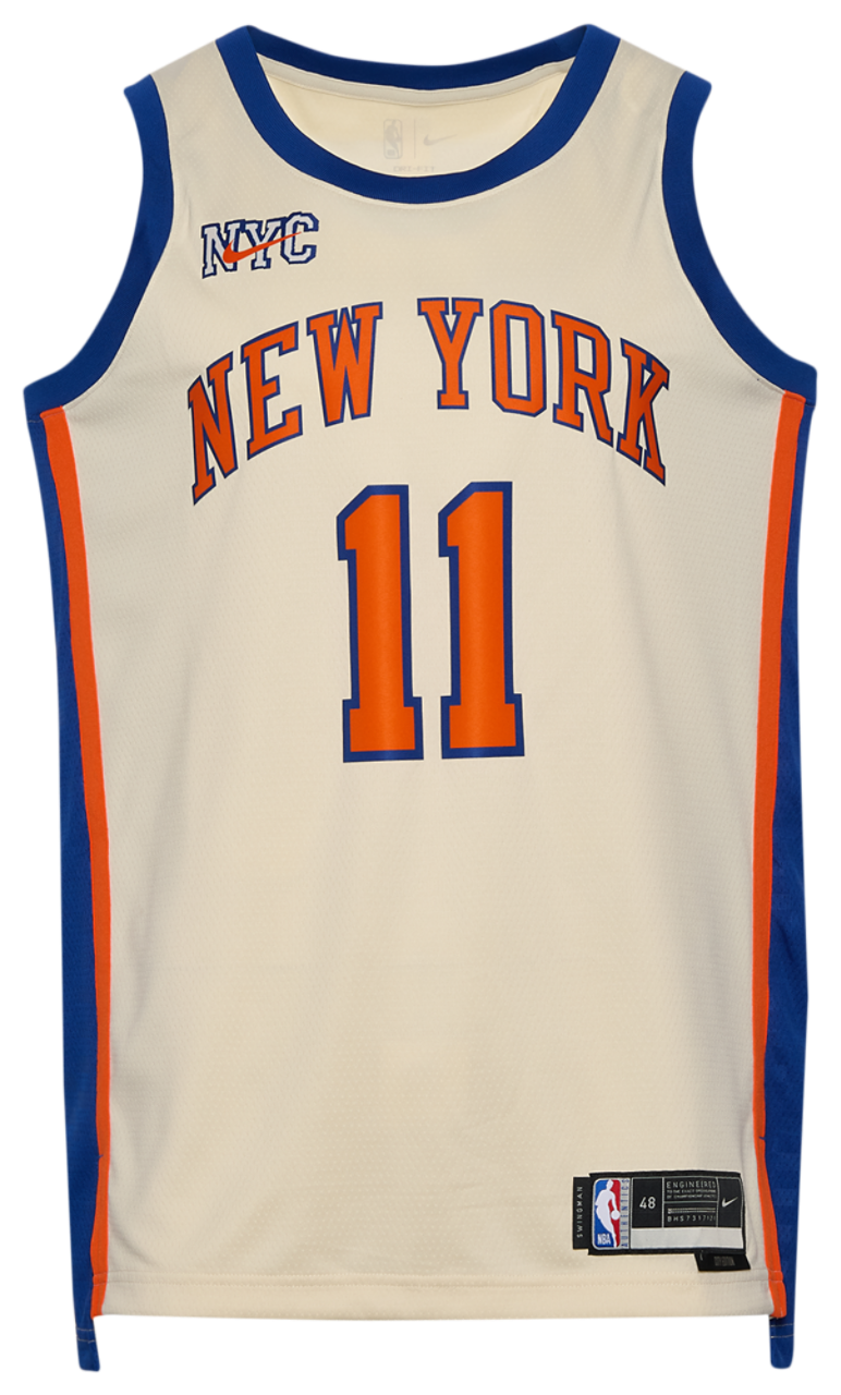 Nike Knicks Dri-FIT Swingman City Edition Jersey Image 2 of 2. Tap to open photo gallery.