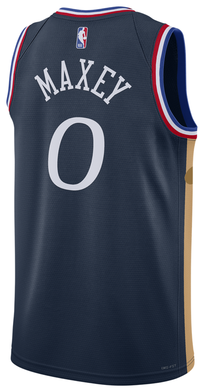 Nike 76ers Dri-FIT Swingman City Edition Jersey - Men's | Foot Locker