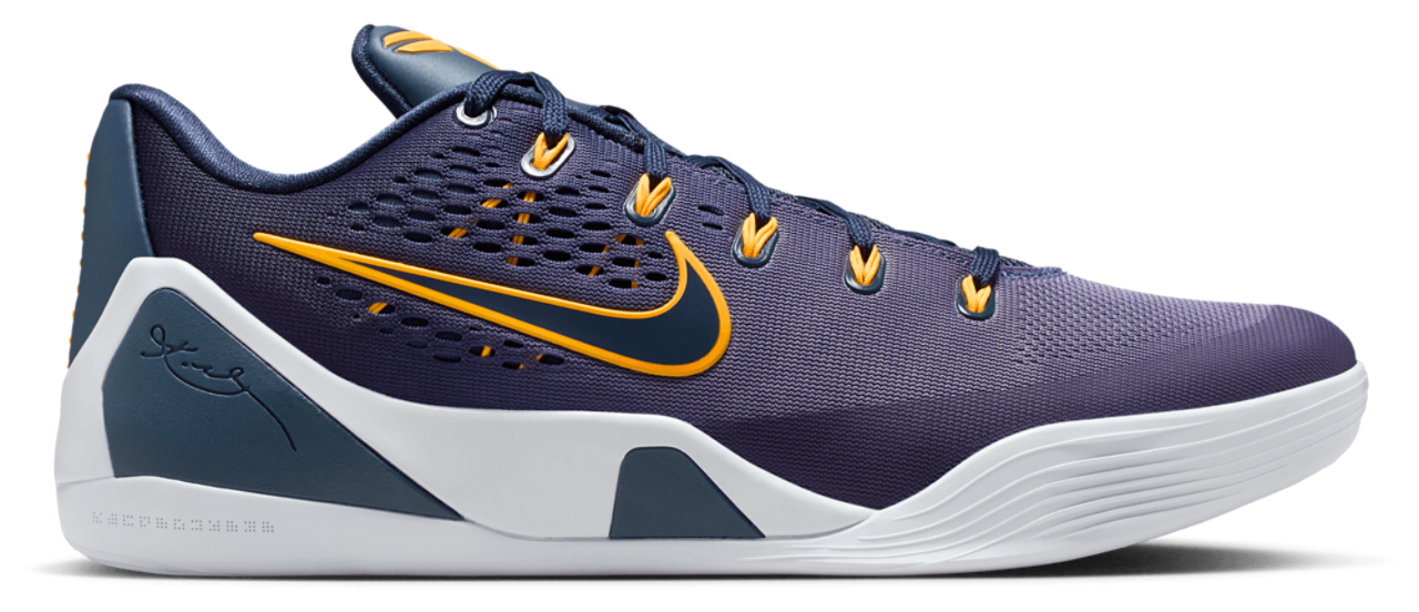 シューズ(男性用) NIKE KOBE 9 ELITE LOW EM PROTRO 10.5 Nike Kobe 9 Elite Low Protro Black/Gold Basketball Shoe | Hibbett