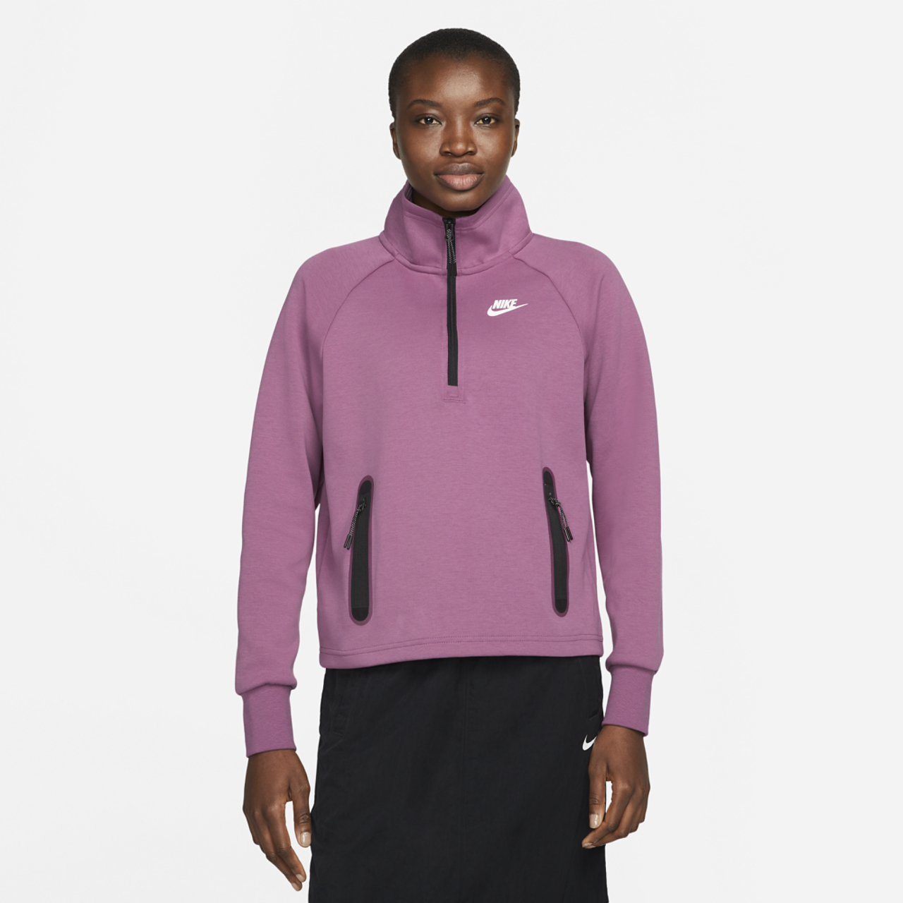 Nike Tech Fleece Quarter Zip Image 1 of 4. Tap to open photo gallery.