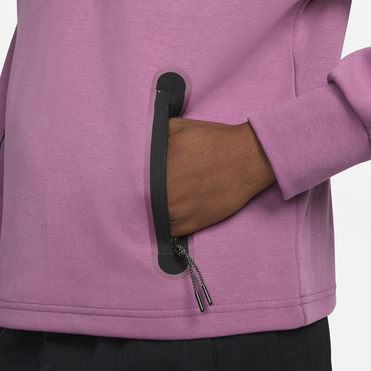 Nike Tech Fleece Quarter Zip Image 4 of 4. Tap to open photo gallery.