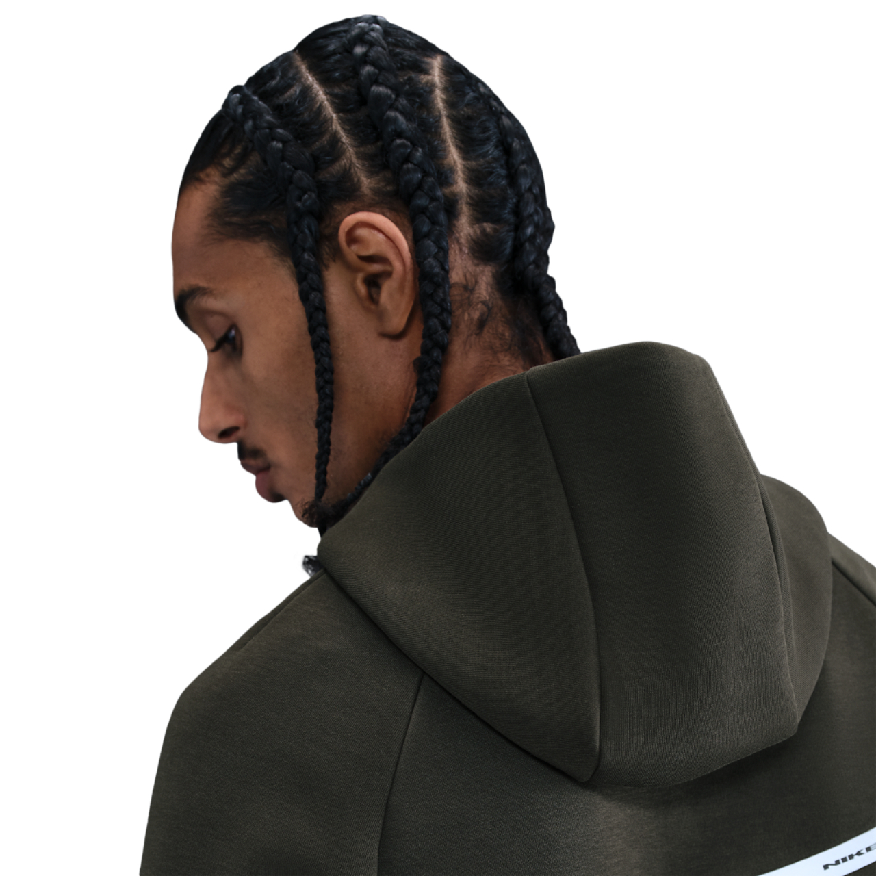 Nike Tech Fleece WR Full-Zip Jacket Image 3 of 5. Tap to open photo gallery.