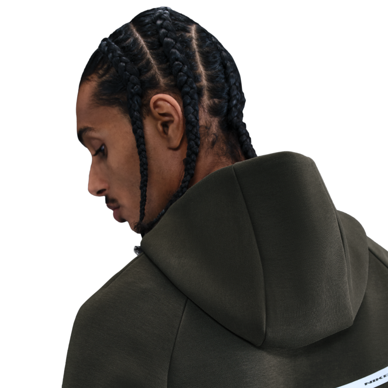 Nike Tech Fleece WR Full-Zip Jacket Image 3 of 5. Tap to open photo gallery.