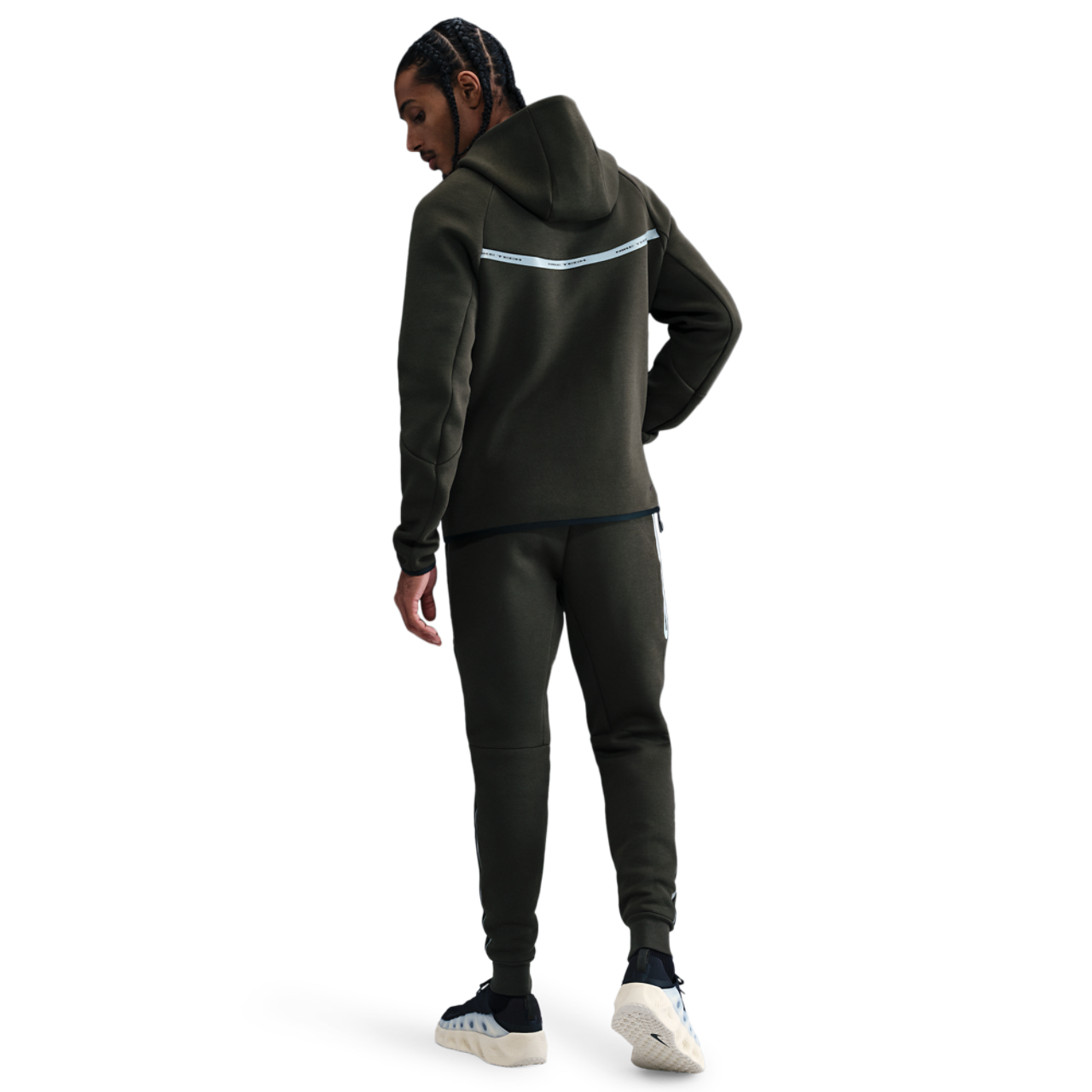 Nike Tech Fleece WR Full-Zip Jacket Image 5 of 5. Tap to open photo gallery.