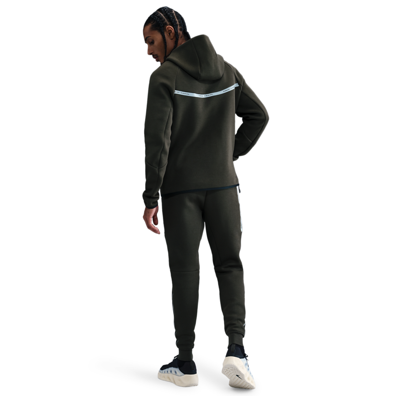 Nike Tech Fleece WR Full-Zip Jacket Image 5 of 5. Tap to open photo gallery.