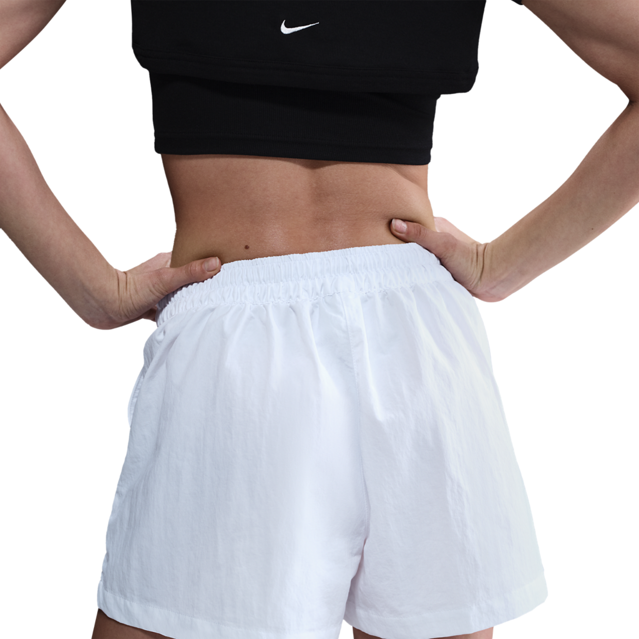 Nike NSW Essential Woven 3" Skort Image 2 of 4. Tap to open photo gallery.