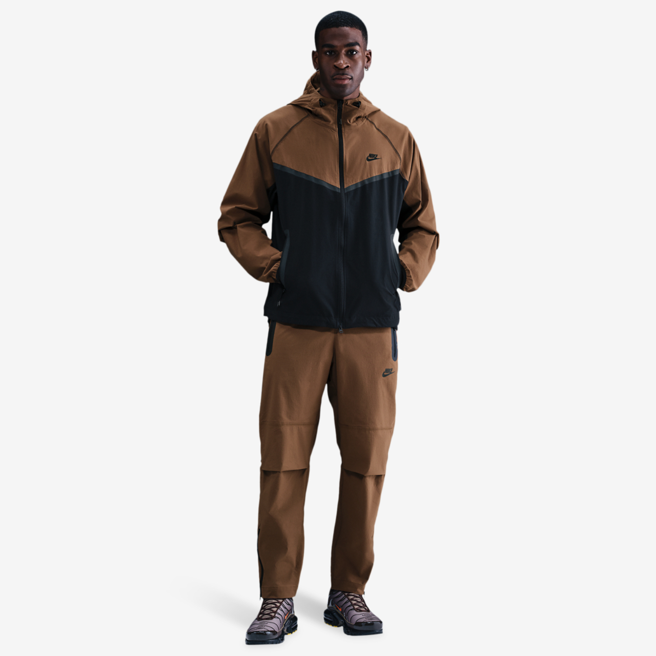 Nike Tech Woven WR Full-Zip Jacket Image 3 of 4. Tap to open photo gallery.
