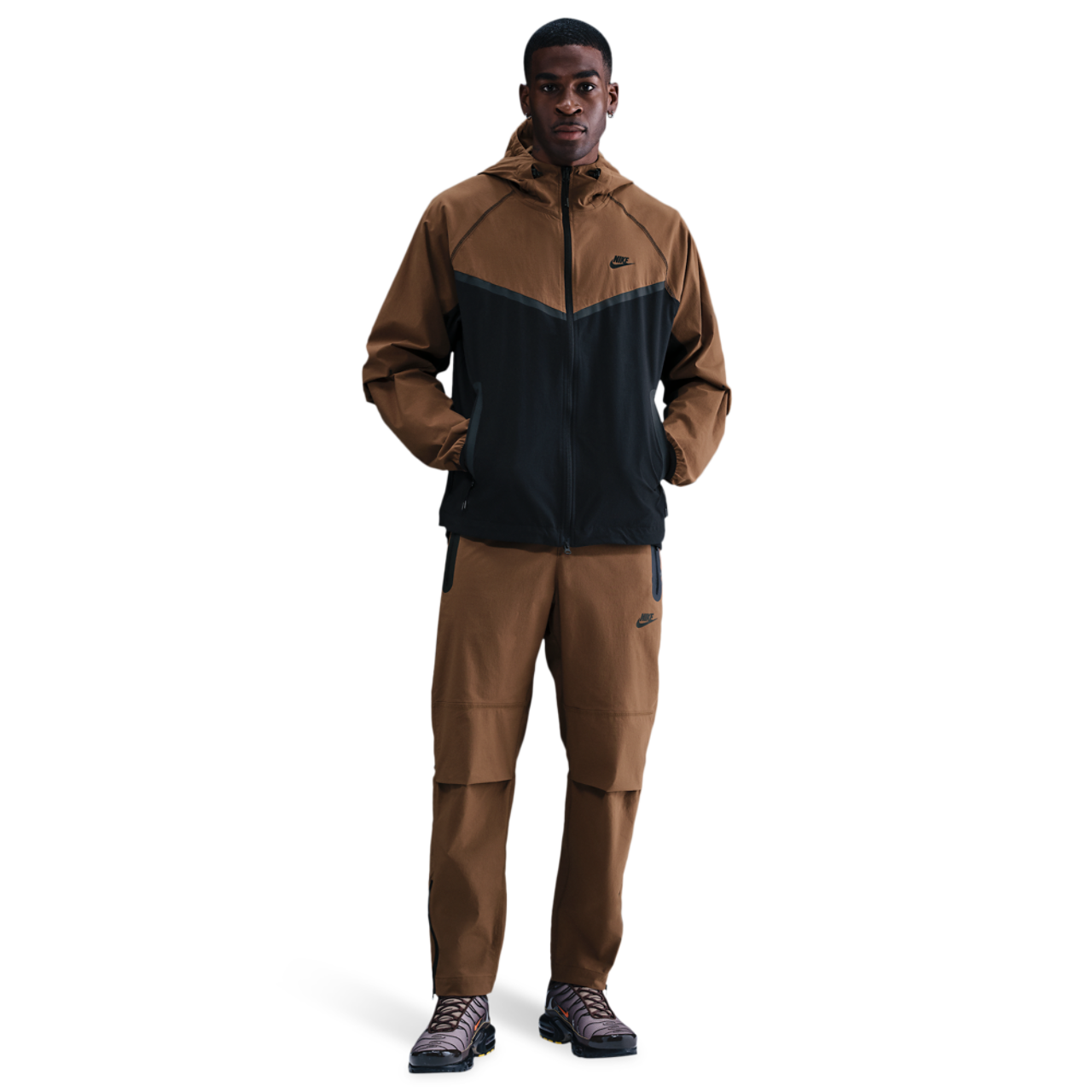 Nike Tech Woven WR Full-Zip Jacket Image 3 of 4. Tap to open photo gallery.