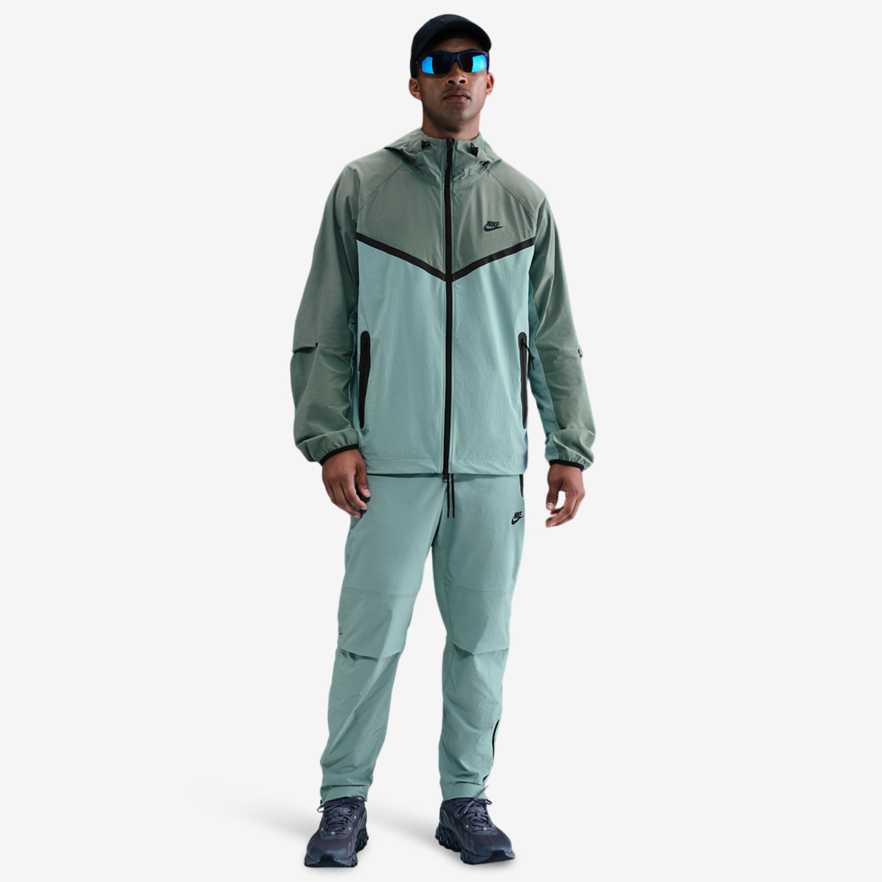 Nike Tech Woven WR Full-Zip Jacket Image 3 of 4. Tap to open photo gallery.