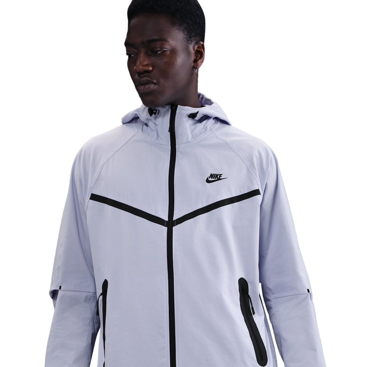 Nike Tech Woven WR Full-Zip Jacket Image 1 of 6. Tap to open photo gallery.