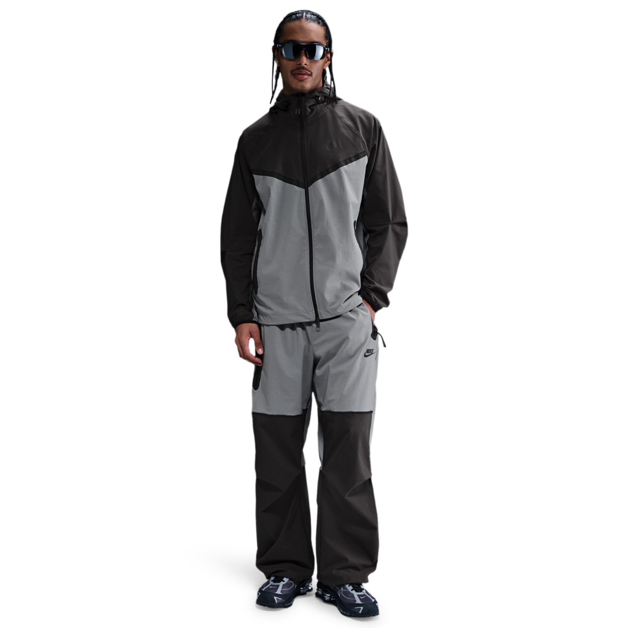 Nike Tech Woven WR Full-Zip Jacket Image 4 of 5. Tap to open photo gallery.