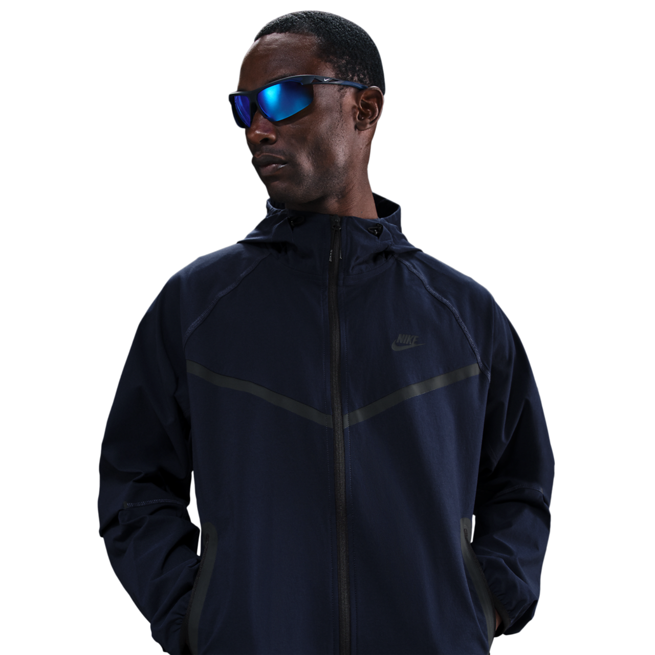 Nike Tech Woven WR Full-Zip Jacket Image 1 of 6. Tap to open photo gallery.