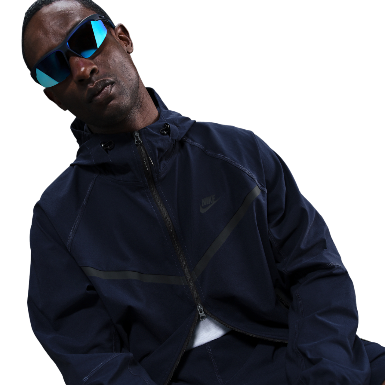 Nike Tech Woven WR Full-Zip Jacket Image 2 of 6. Tap to open photo gallery.