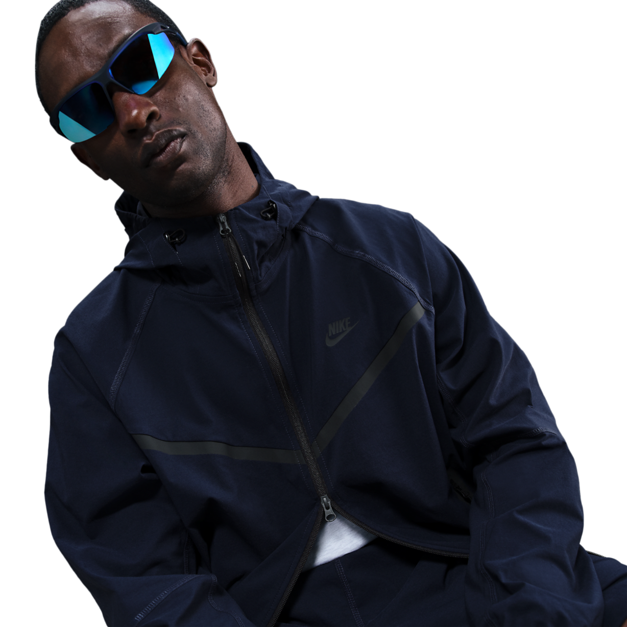 Nike Tech Woven WR Full-Zip Jacket Image 2 of 6. Tap to open photo gallery.