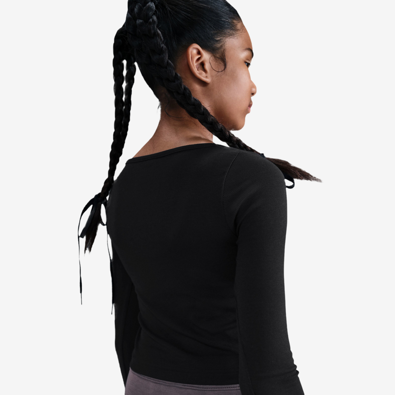 Nike Sty Star Long Sleeve Top Image 2 of 5. Tap to open photo gallery.