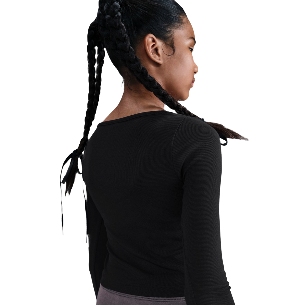 Nike Sty Star Long Sleeve Top Image 2 of 5. Tap to open photo gallery.
