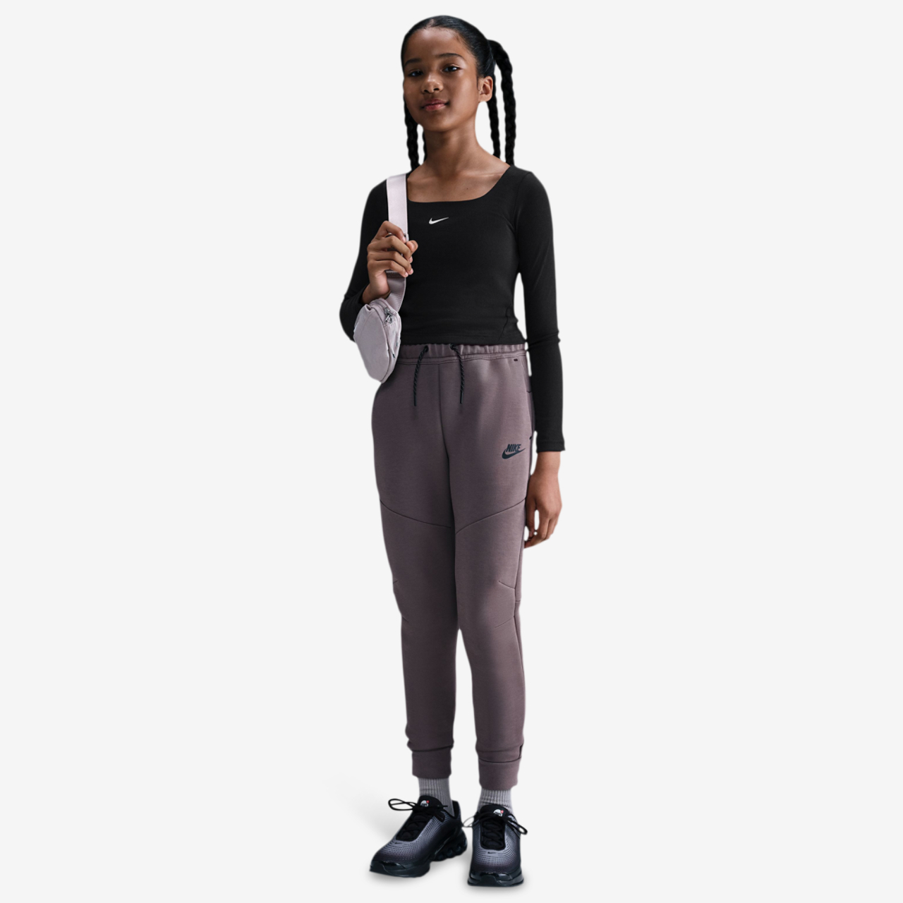 Nike Sty Star Long Sleeve Top Image 4 of 5. Tap to open photo gallery.