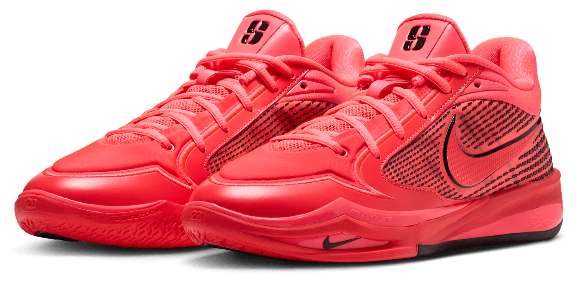 Nike Sabrina 4 童款 - Black/Red/Pink - Image 6