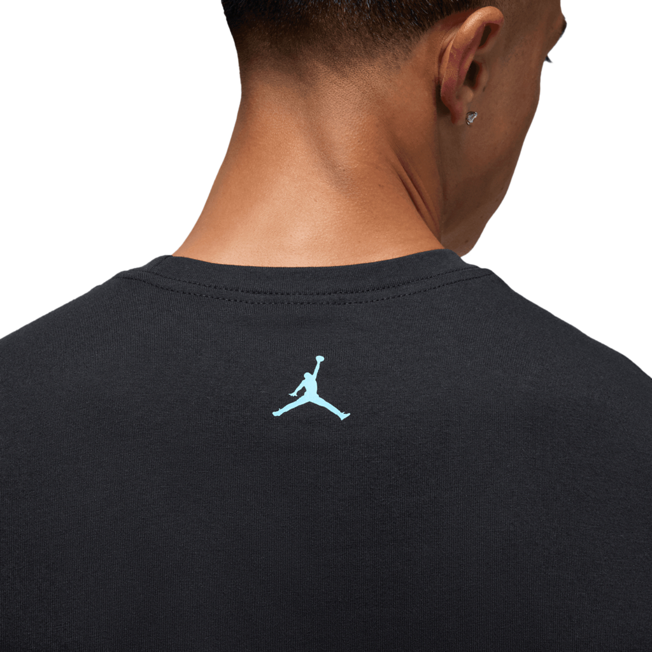Jordan Dri-FIT Sport Graphic Short Sleeve Crew Image 5 of 6. Tap to open photo gallery.