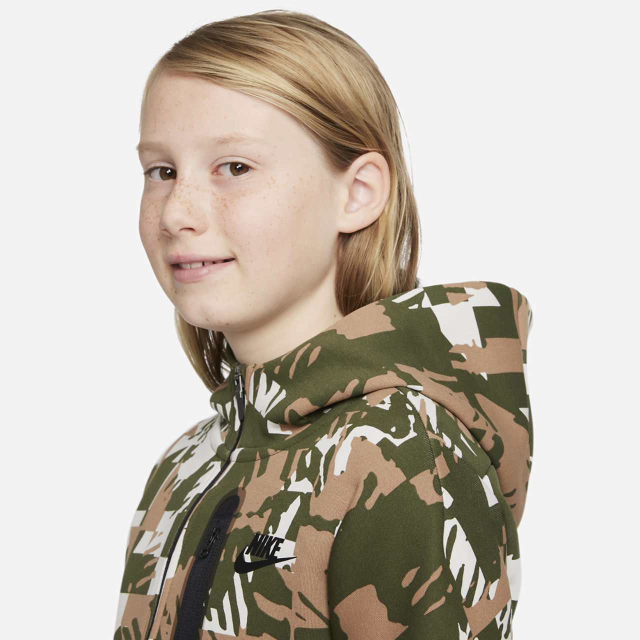 Nike Tech Fleece Seasonal Energy Track Top Image 3 of 5. Tap to open photo gallery.