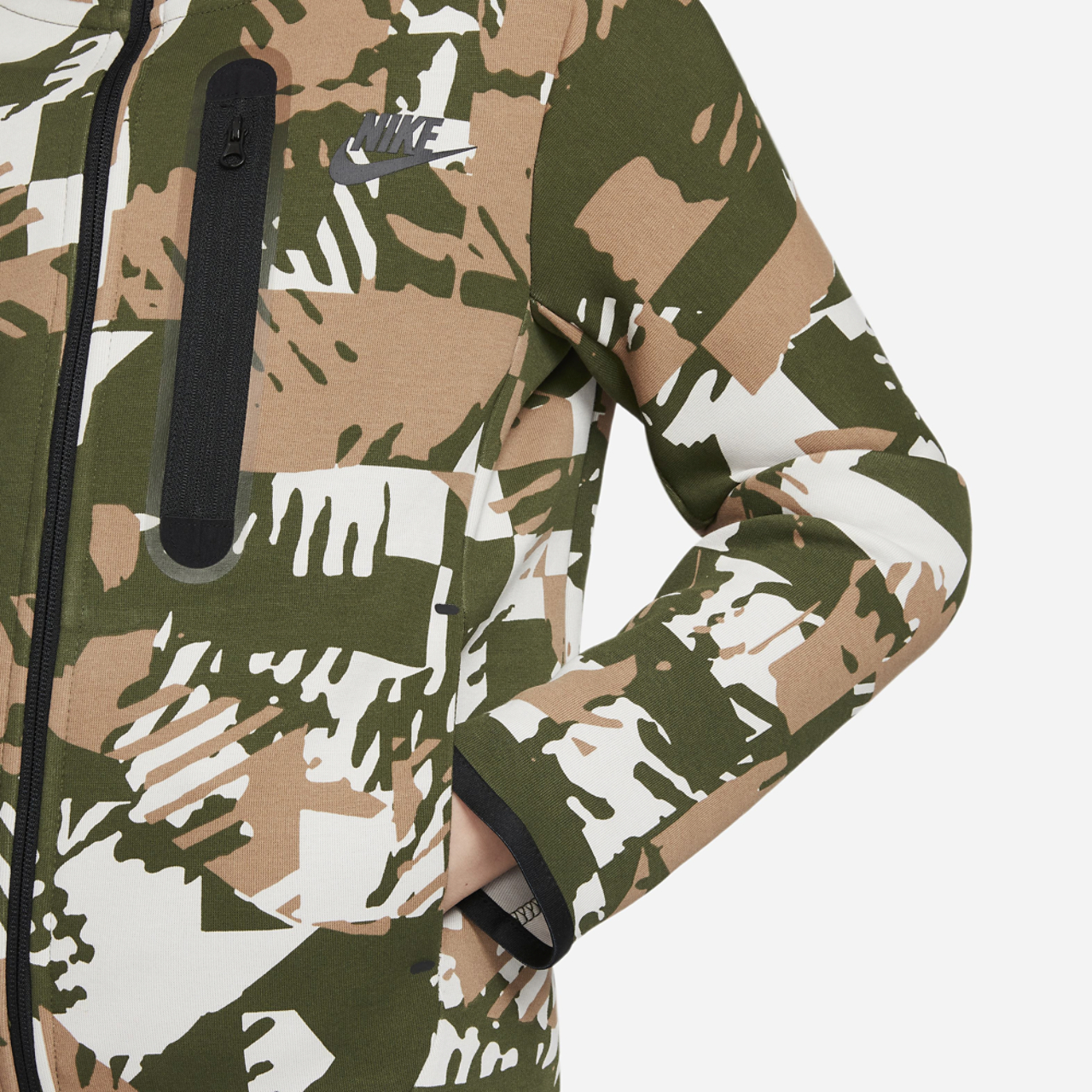 Nike Tech Fleece Seasonal Energy Track Top Image 4 of 5. Tap to open photo gallery.