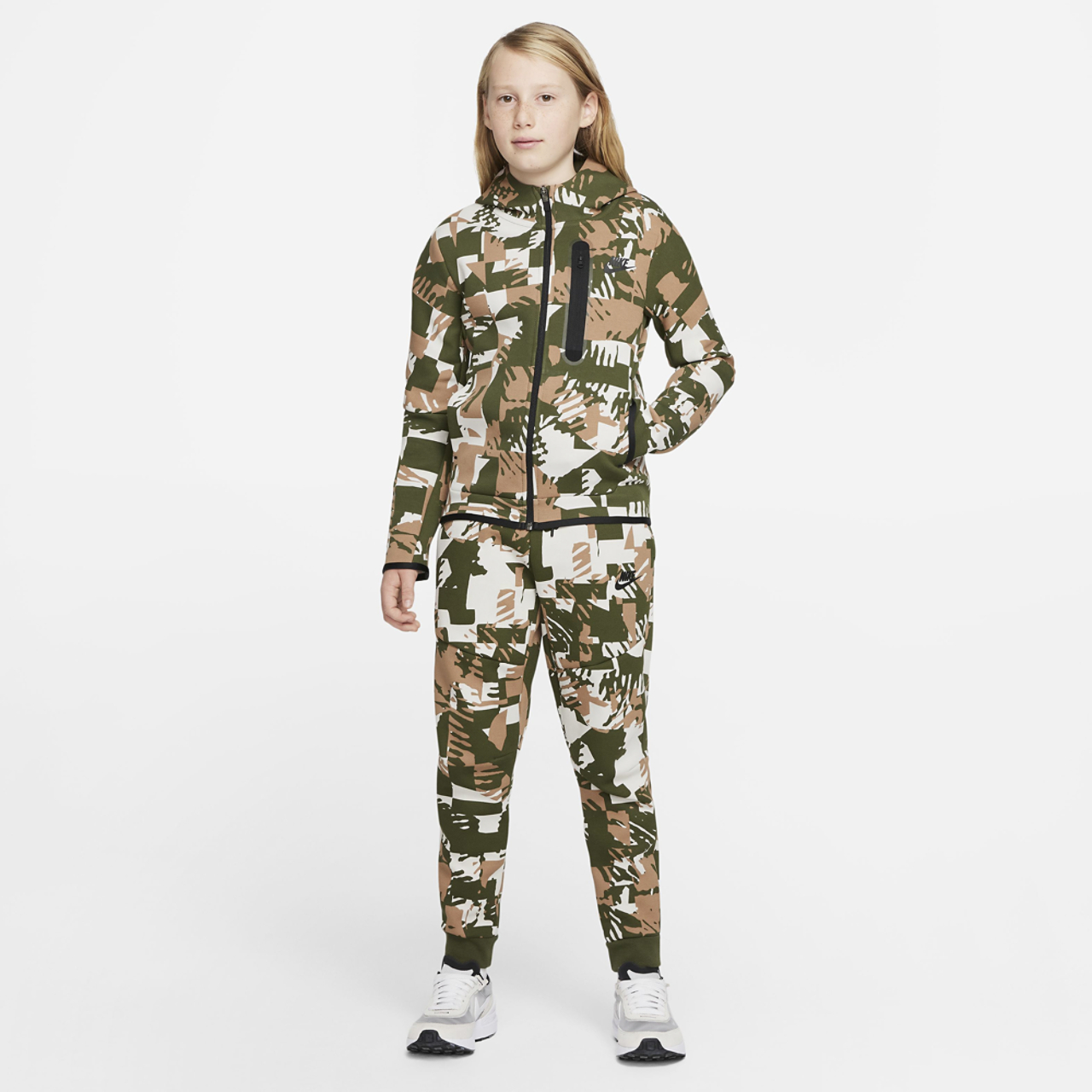 Nike Tech Fleece Seasonal Energy Track Top Image 5 of 5. Tap to open photo gallery.