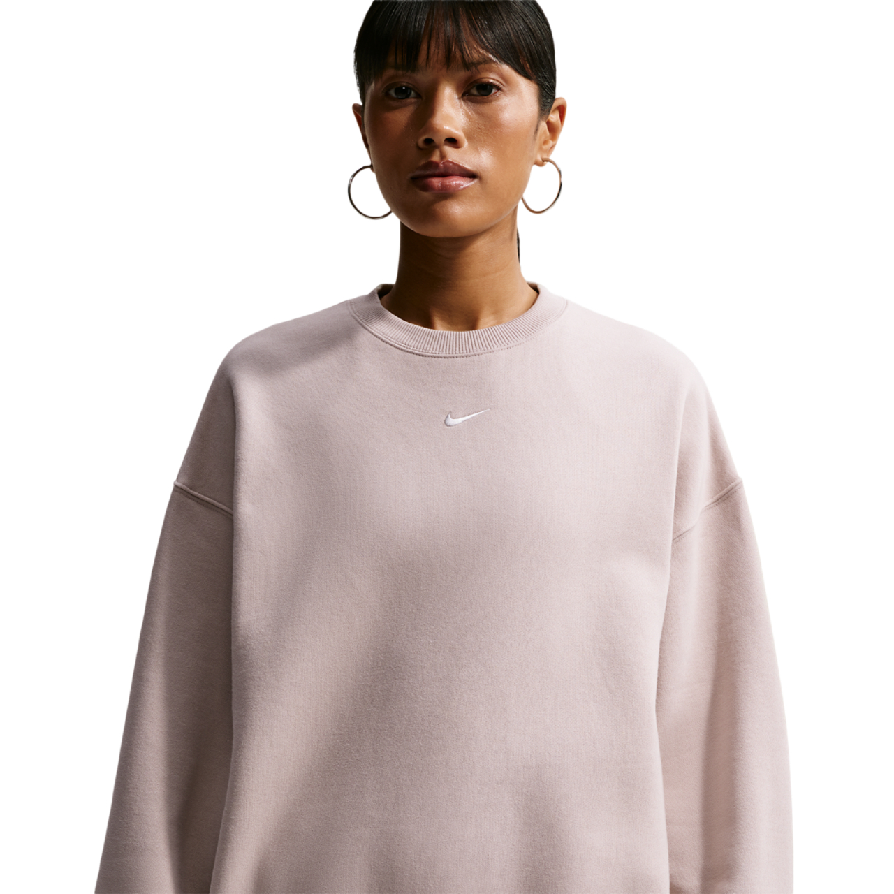 Nike Studio Fleece Oversized Crew - Women's | Foot Locker