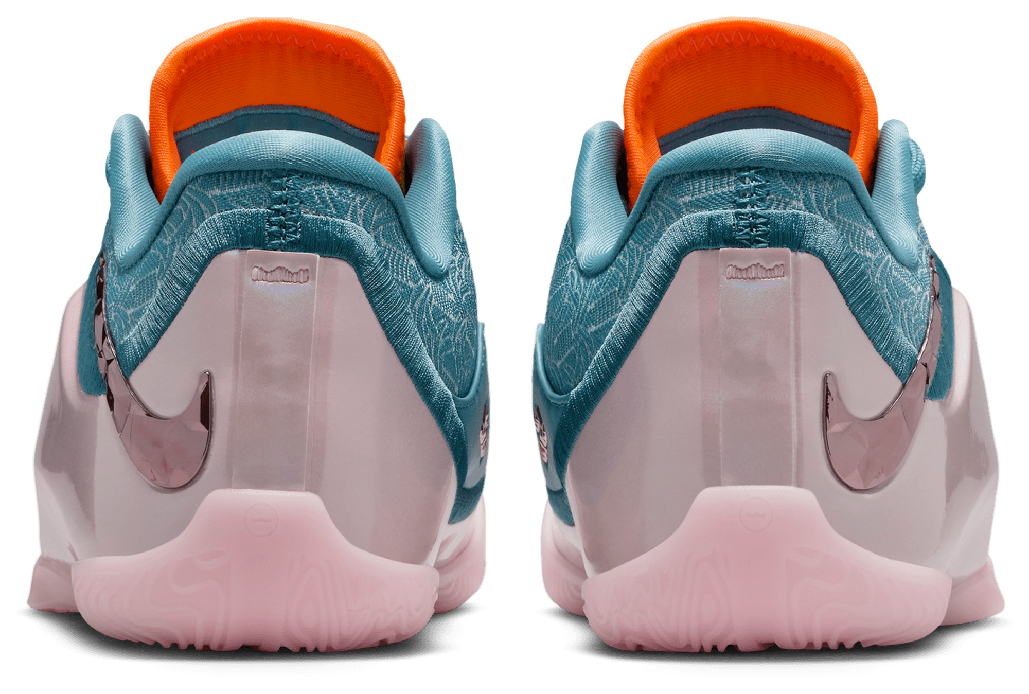 Nike LeBron XXIII 童款 - Smokey Blue/Totl Orange - Image 3