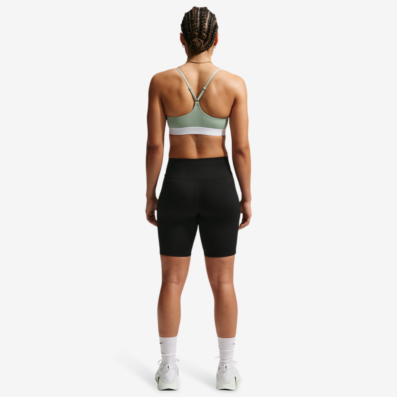 Nike Indy Logo Bra Image 4 of 4. Tap to open photo gallery.