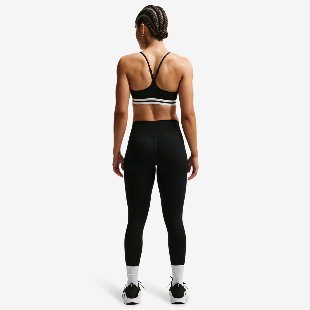 Nike Indy Logo Bra Image 4 of 4. Tap to open photo gallery.