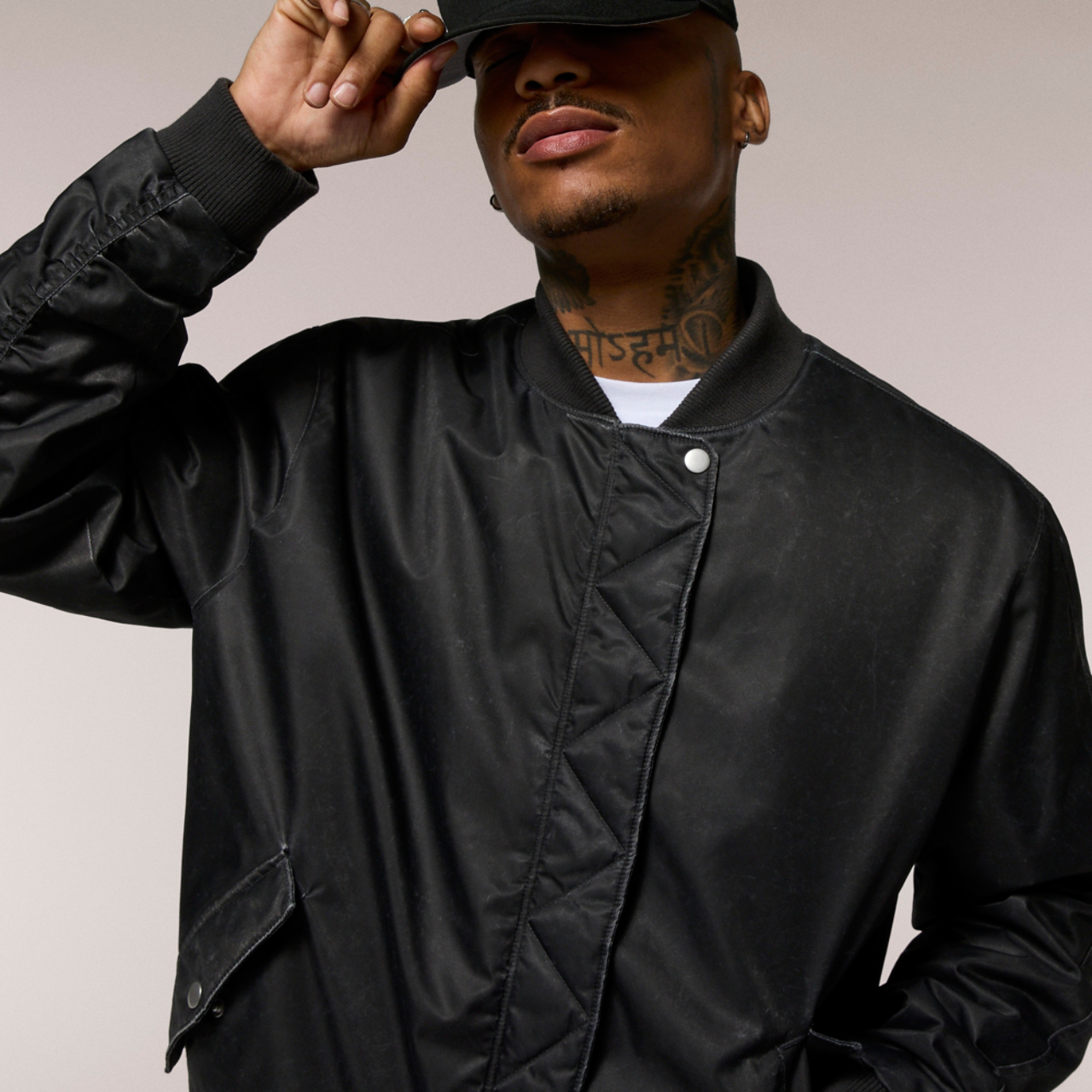 LCKR Sekou Bomber Jacket Image 3 of 6. Tap to open photo gallery.