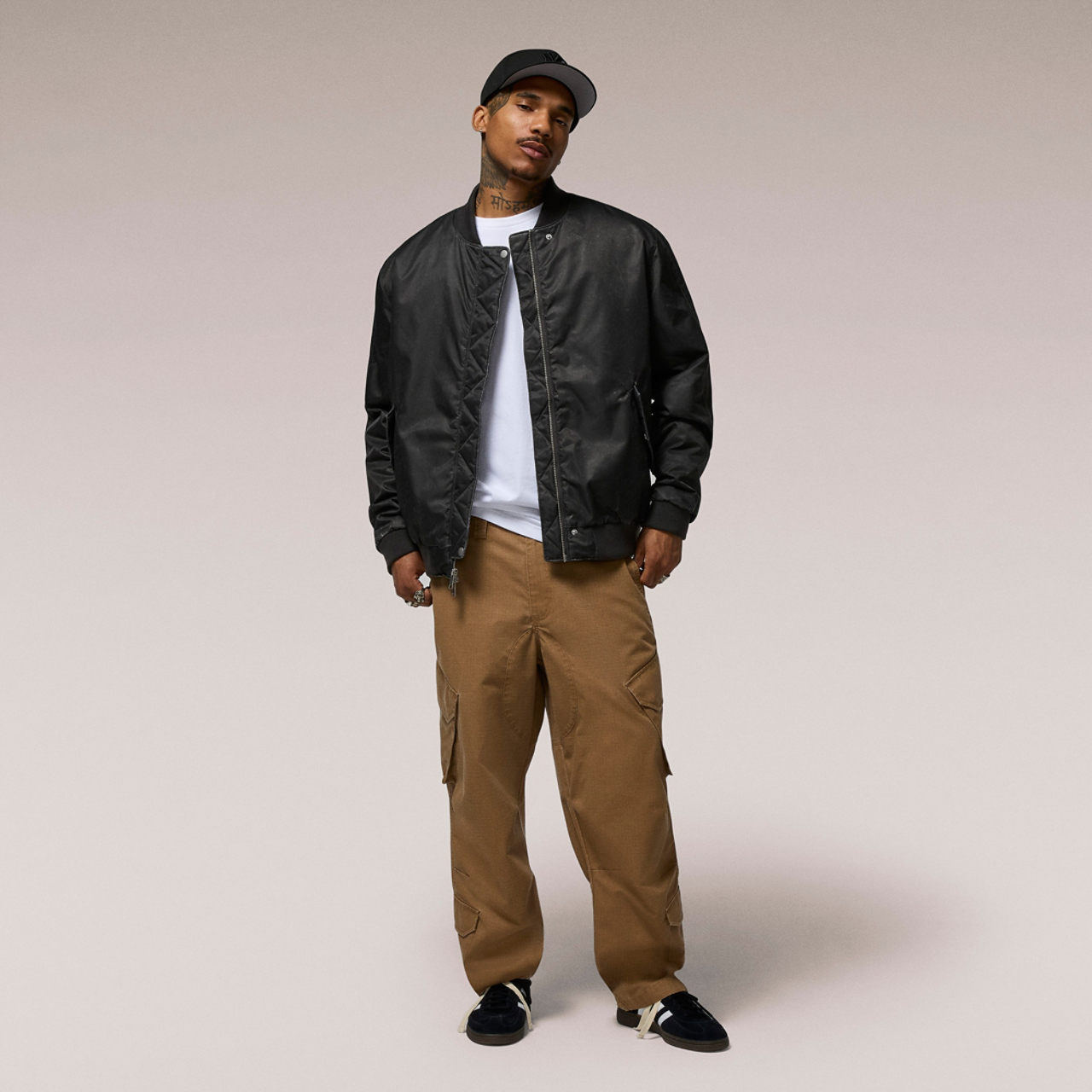 LCKR Sekou Bomber Jacket Image 5 of 6. Tap to open photo gallery.