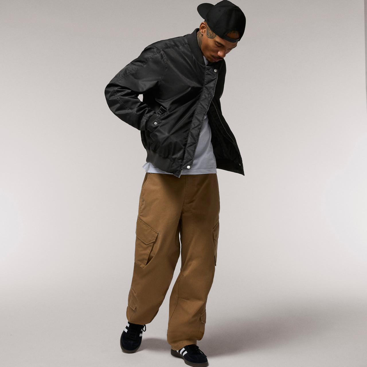 LCKR Sekou Bomber Jacket Image 6 of 6. Tap to open photo gallery.