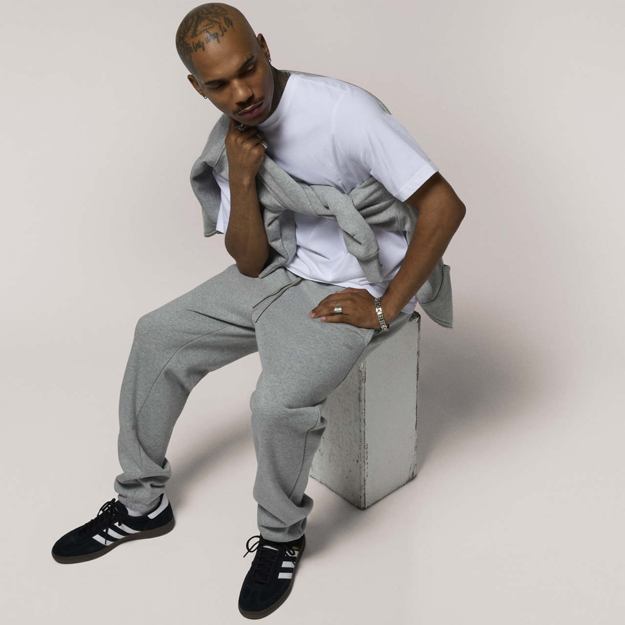 LCKR Based Fleece Relaxed Fit Pants Image 5 of 6. Tap to open photo gallery.