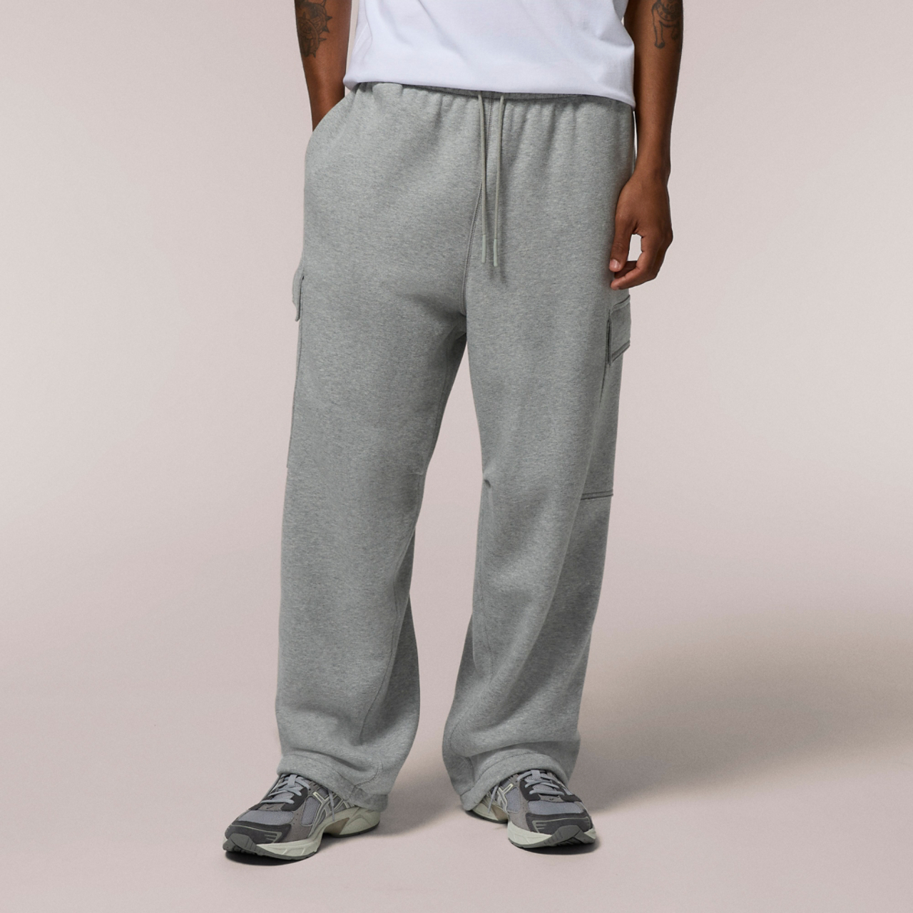 LCKR Trinity Baggy Cargo Fleece Sweatpants Image 1 of 7. Tap to open photo gallery.